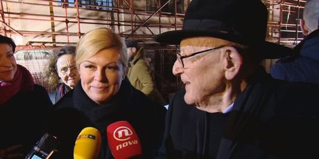 Kolinda Grabar Kitarović na operi Brundibar (Foto: Dnevnik.hr)