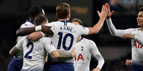 Slavlje Tottenhama (Foto: AFP)