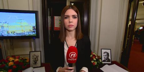 Valentina Baus javlja o knjizi žalosti u HNK (Foto: Dnevnik.hr)