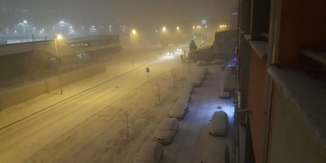 Snijeg u Zagrebu (Foto: Čitateljica)