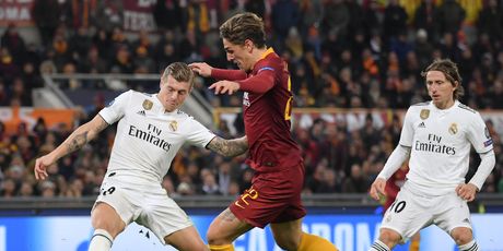 Modrić i Kroos u dresu Reala (Foto: AFP)