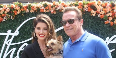 Katherine i Arnold Schwarzenegger (Foto: AFP)
