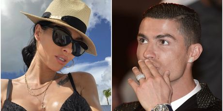 Jasmine Lennard i Ronaldo (Twitter/AFP)
