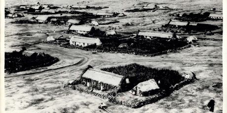 Fotografija snimljena iz helikoptera 1957.