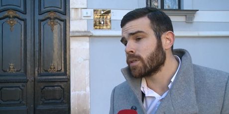 Matija Miloš, odvjetnik učiteljice protiv koje je podignuta optužnica (Foto: Dnevnik.hr)
