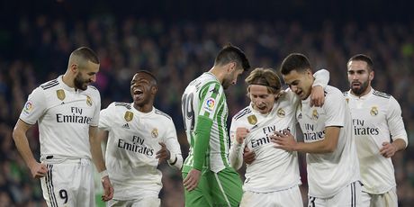 Modrić slavi pogodak (Foto: AFP)