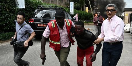 Napad u Nairobiju (Foto: SIMON MAINA / AFP)