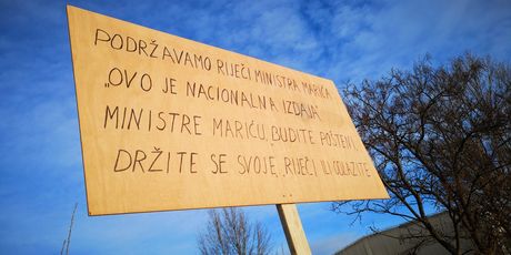 Prosvjed u Sisku (Foto: Dnevnik.hr)