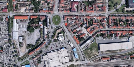 Kružni tok u Osijeku (Foto: Google Maps)