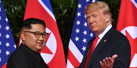 Kim Jong-un i Donald Trump (Foto: AFP)