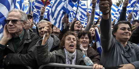 Prosvjedi u Ateni zbog novog imena Makedonije (Foto: AFP) - 1