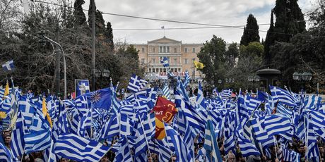 Prosvjedi u Ateni zbog novog imena Makedonije (Foto: AFP) - 2