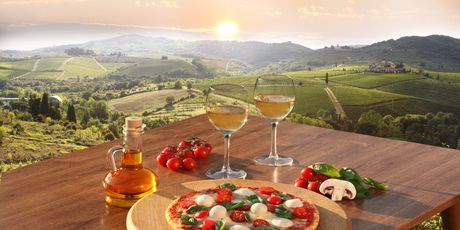 Chianti vinogradi