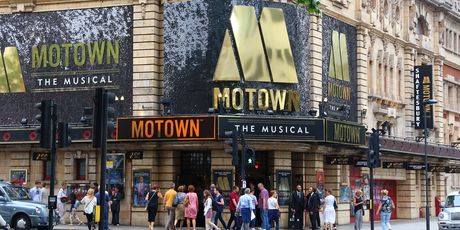 Shaftesbury Theatre in West End, London