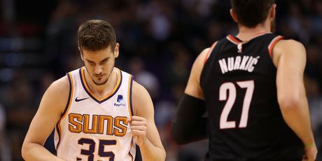 Dragan Bender i Jusuf Nurkić (Foto: AFP)