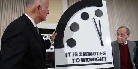 Sat sudnjeg dana otkucava dvije minute do ponoći (Foto: AFP)