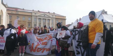 Prosvjed na Markovom trgu (Foto: Dnevnik.hr) - 4