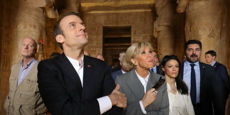 Emmanuel i Brigitte Macron u Egiptu