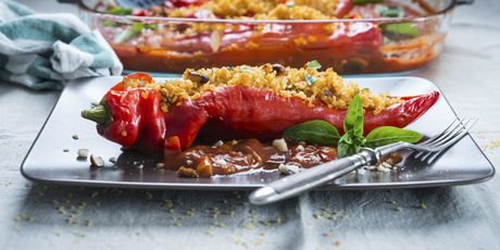 Pečena paprika punjena bulgurom