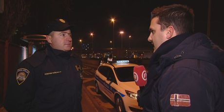 Prometni policajac Mato Kovačević i Domagoj Mikić