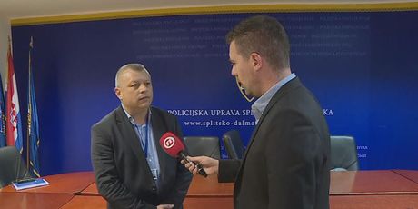 Ante Matković, načelnik Sektora kriminalističke policije, i Mario Jurič