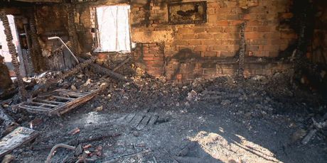 Izgorjeli starački dom u Andraševcu - 2