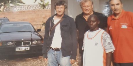 Josip Kuže i Tomislav Obradović u Africi