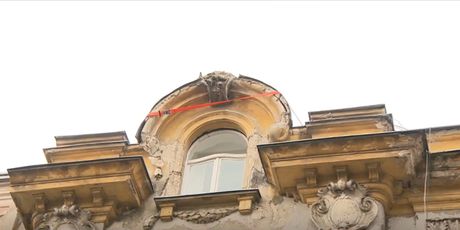Zgrada u Zagrebu koju je oštetio potres - 1