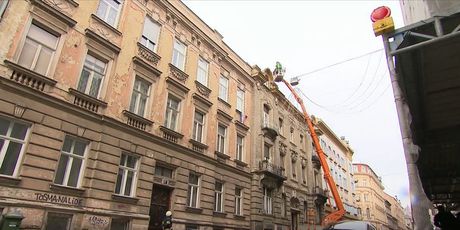 Zgrada u Zagrebu koju je oštetio potres - 3