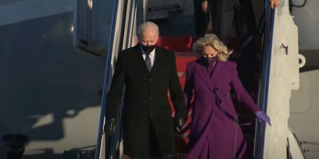 Joe Biden sletio u Washington