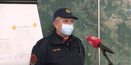 Damir Mlinac, operativni dežurni Javne vatrogasne postaje Rijeka