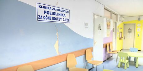 Oštećenja u Klaićevoj bolnici - 2