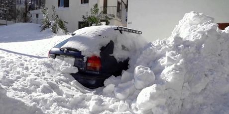Snijeg u Grčkoj - 1