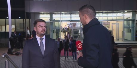 Mario Jurić, novinar Nove TV i Davor Pranjić, potpredsjednik Republike Srpske