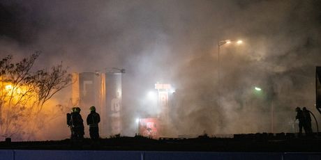 Požar u skladištu guma u Splitu - 24