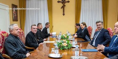 Sastanak kardinala Bozanića i premijera Plenkovića - 3