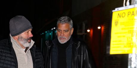 Brad Pitt i George Clooney na setu filma - 8