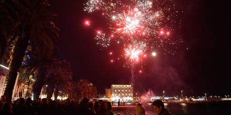 Doček Nove godine u Splitu