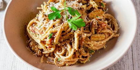 Veganska carbonara