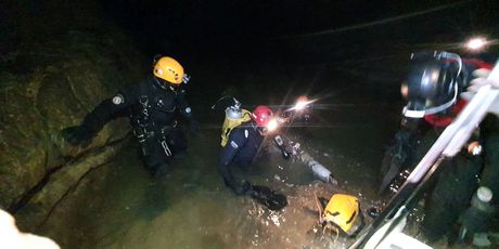 Akcija spašavanja u Križnoj jami u Sloveniji - 1