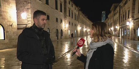 Mato Franković i Paula Klaić Saulačić, reporterka Dnevnika Nove TV