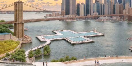 Kupanje s najljepšim pogledom na New York