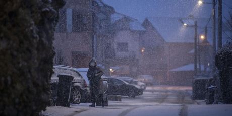 Snijeg u Zagrebu