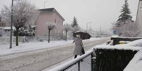 Snijeg u Zaprešiću