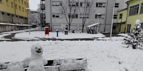 Snjegović u studentskom domu