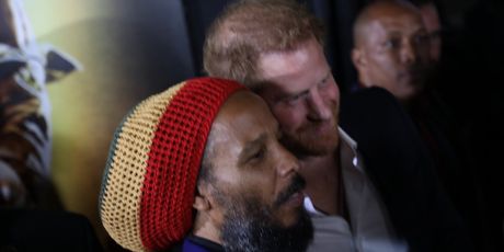 Princ Harry i Ziggy Marley, sin Boba Marleyja