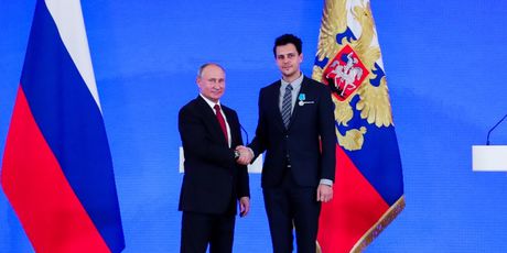 Vladimir Putin i Miloš Biković