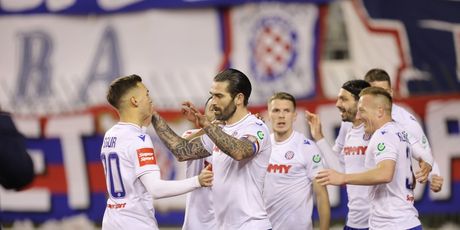 Livaja slavi gol Hajduka