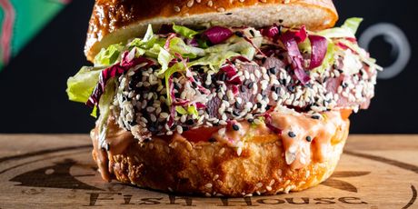 Tuna-burger