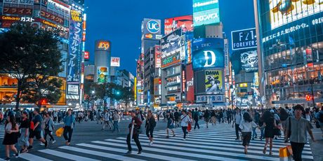 Najprometniji pješački prijelaz na svijetu - Shibuya, Tokio - 10